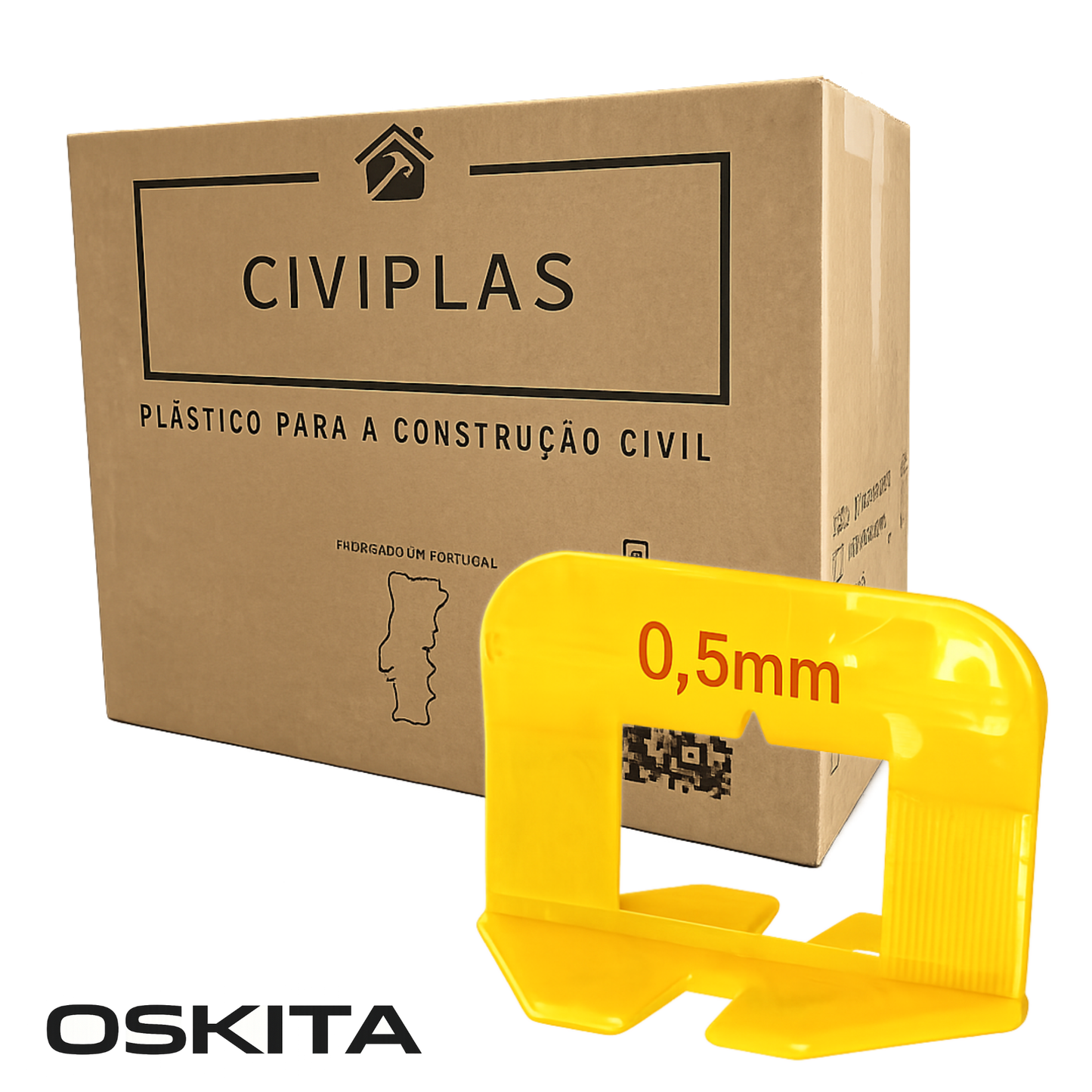 Tile Leveling Clips – Standard (0,5–3 mm)