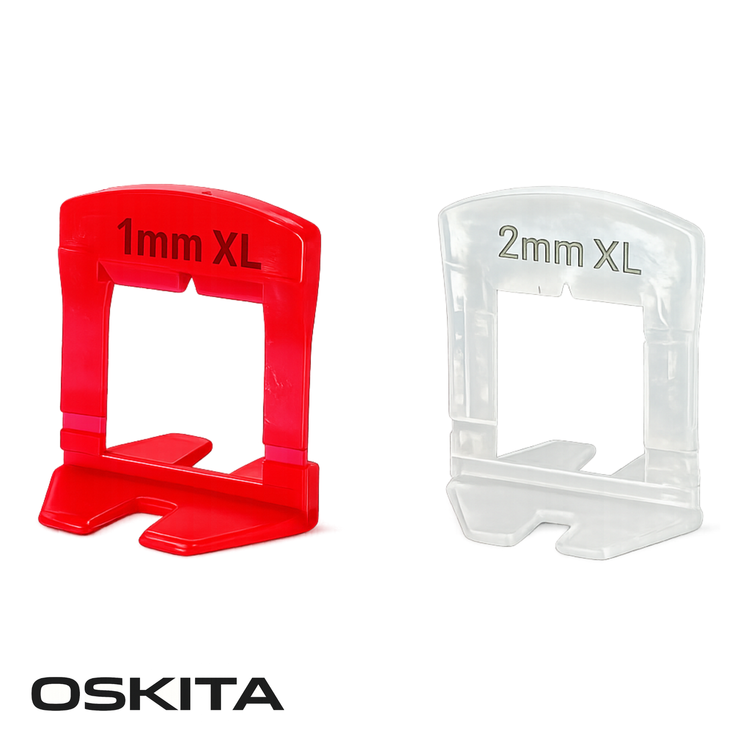 Tile Leveling Clips – Stone & Large-Format (1 & 2 mm)