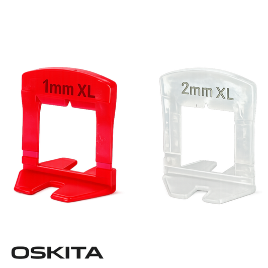 Tile Leveling Clips – Stone & Large-Format (1 & 2 mm)