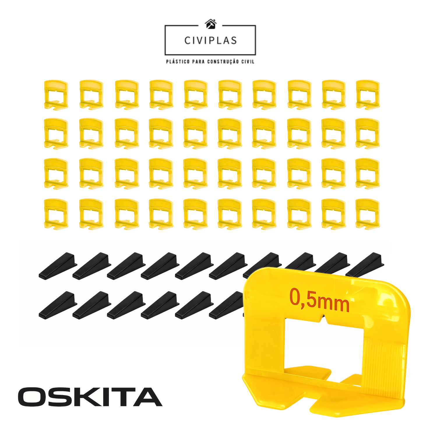 Civiplas Test Kit – Clips & Wedges