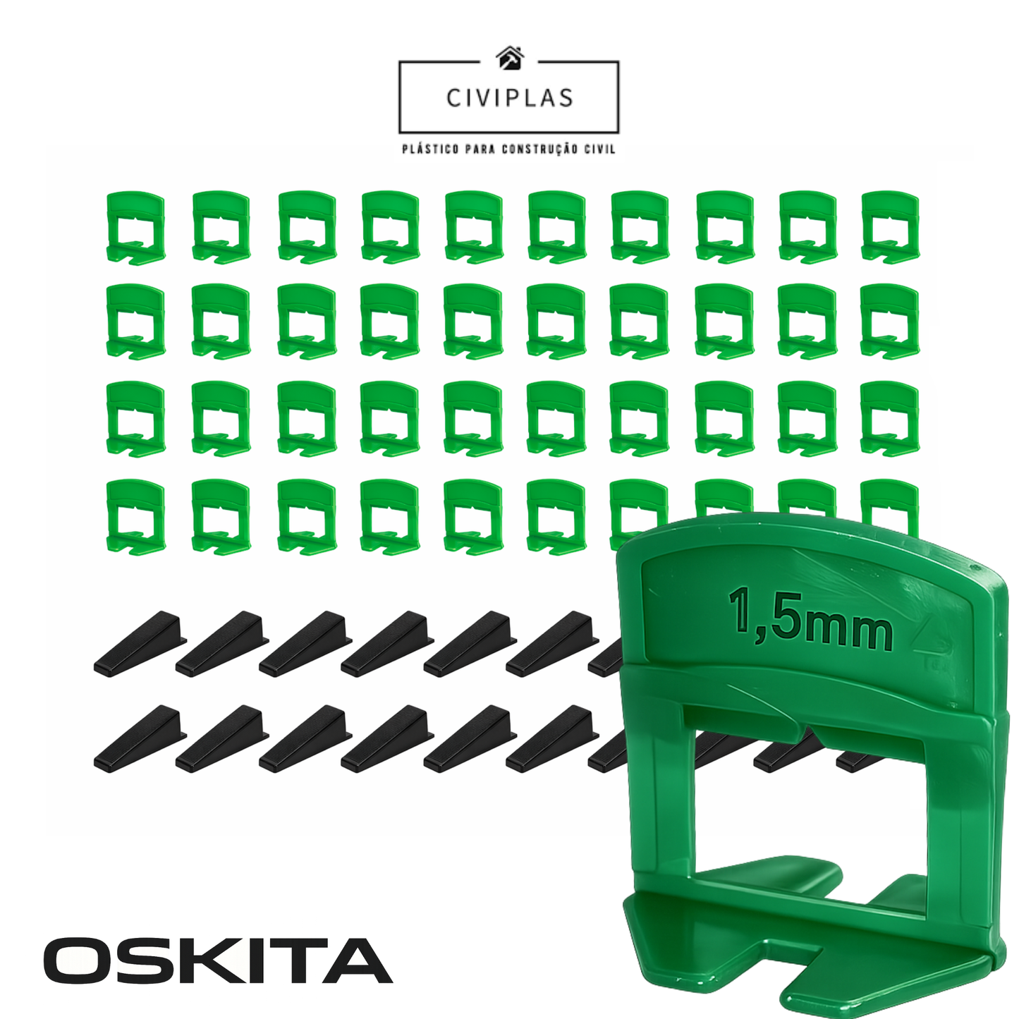Civiplas Test Kit – Clips & Wedges